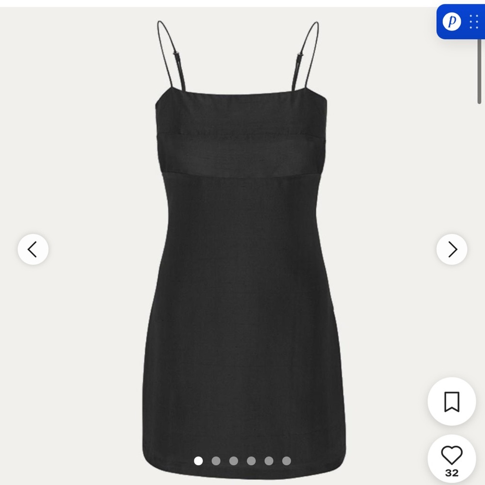 Realisation Par Black mini dress